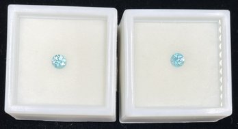 Blue Zircon Gemstones #191