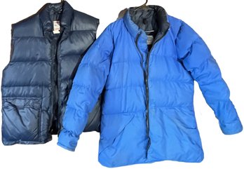 Marmot Mountain Works Down Coat With Goose Filled Vest - (CC)