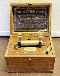Antique P. G. Williams New York Twentieth Century Battery Medical Device (Circa Early 1900s)