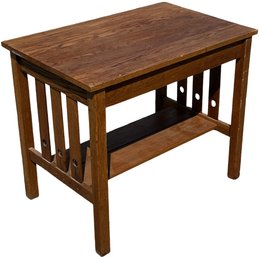 Wood Side Table - (C1)