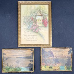 Vintage Wall Hangings - (B1)