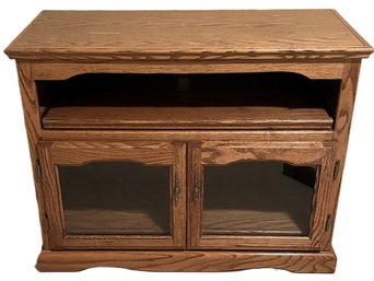 Wood Entertainment Cabinet - (G)