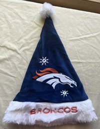 Broncos Santa Hat - (B1)