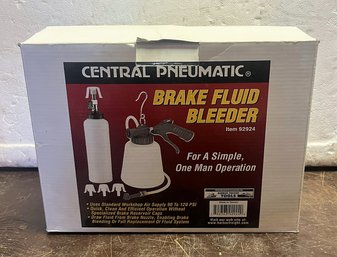 Central Pneumatic Brake Fluid Bleeder