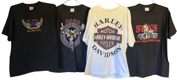 Men's T-shirts Sturgis & Harley Davidson Size Large - (B1)