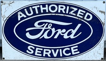 Authorize FORD Service Metal Sign - (S1)