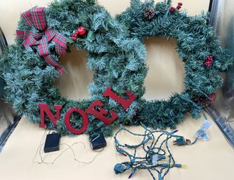 2 Wreaths - (B2)