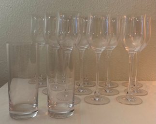 Elegant Long-stemmed Wine Glasses & More (BB3)