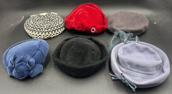 Box Of Vintage Hats - (B1)