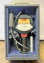 Vintage Metron Type 26B Hand Tachometer In Hard Case