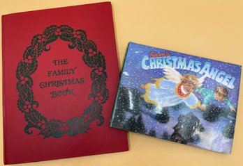 2 Christmas Books 'The Family Christmas Book' & Sam's Christmas Angel' - (B7)