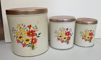 Vintage Nesting Tins (G11)