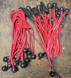 Large Lot Of Ball Anchor Bungee Cords