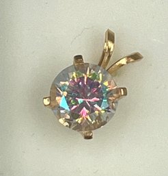 2.3Ct Mystic Pink Topaz Pendant (206)