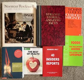 Various Type Of Health & Wellness Books