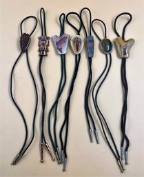 Lot Of 7 Bolo Ties