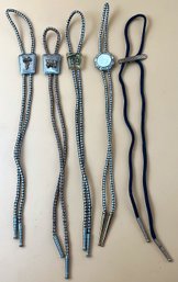 Lot Of 5 Bolo Ties