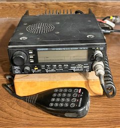 Kenwood TM-731A Mobile VHF/UHF Transceiver & Microphone Plus Kenwood Duplexer MA-4000