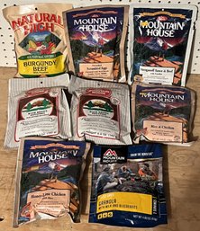 Lot Of 8 Freeze Dried Camping Meals - (GU)