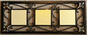 Metal Wall 3 Mirror Decor -(BBR)