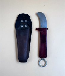 Skinning Knife In Sheath