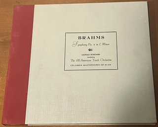 Brahms Symphony No.4 In E Minor 6 Record Set, 78 RPM - (BBR2)