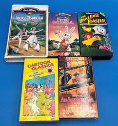 Lot Of 5 Children VHS