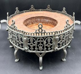Small Vintage Copper Fire Pit