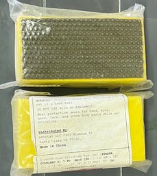 Lot Of 2 Stadea Diamond Hand Polishing Pads - New In Packaging
