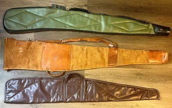 Lot Of 3 Vintage Rifle Cases