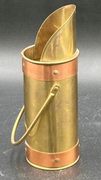 Brass & Copper Match Holder