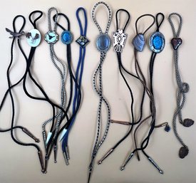 Lot Of 10 Bolo Ties