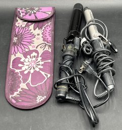 2 Curling Irons & Case - (FPR)