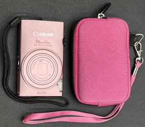 CANON PowerShot Elph 110 HS 16 Megapixel PC1733 Camera In Case - (FPR)