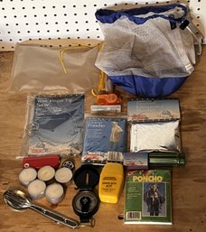 Emergency Camping Kit In Waterproof Bag & Case - (GW)