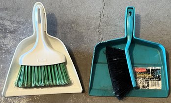 2 Handbrooms & Dustpan Sets - (GW)