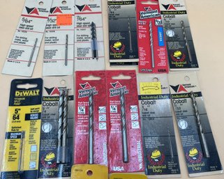 Lot Of New In Package Drill Bits