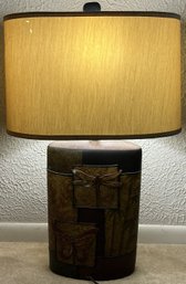 Beautiful Vintage Ceramic Table Lamp - (DRH)