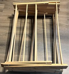 Lot Of 3 Wood Drying Racks