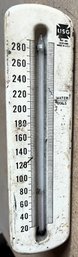 Vintage US Gauge Co Hot Water Thermometer - (S)