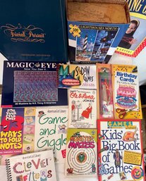 Games, Books, & Puzzle Bundle (Trivial Pursuit And More!)
