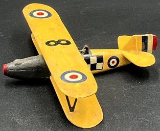Wood Model WWI Biplane - (P)