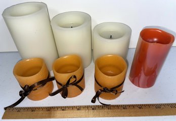 Mixed Bundle Of Flameless Candles - (G3)