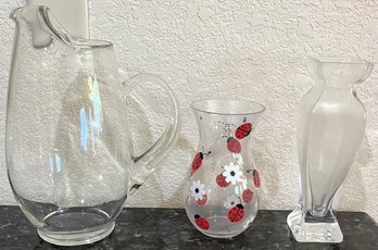 Pitcher & Vases - (K)