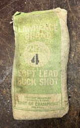 Taracorp Industries Lawrence Brand 25lb Bag Of Soft Lead Buck Shot - New In Packaging