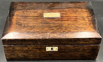 Vintage Wood Jewelry Box - (FR)