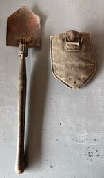 Foldable Shovel With Canvas Cover - (G)