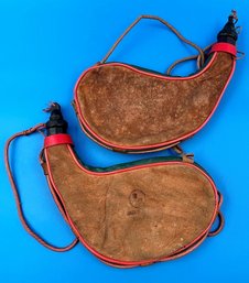 2 Leather Bota Bags