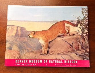 Denver Museum Of Natural History - Popular Series No. 1 - 1953