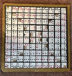Vintage One Eyed Jacks Playing Card Game Board
